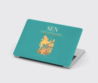 Thumbnail for London Southend Airport (SEN) design on turquoise MacBook case