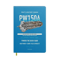 Thumbnail for PW150A design on turquoise notebook