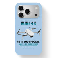 Thumbnail for DJI Mini 4K Case design on light blue iphone case