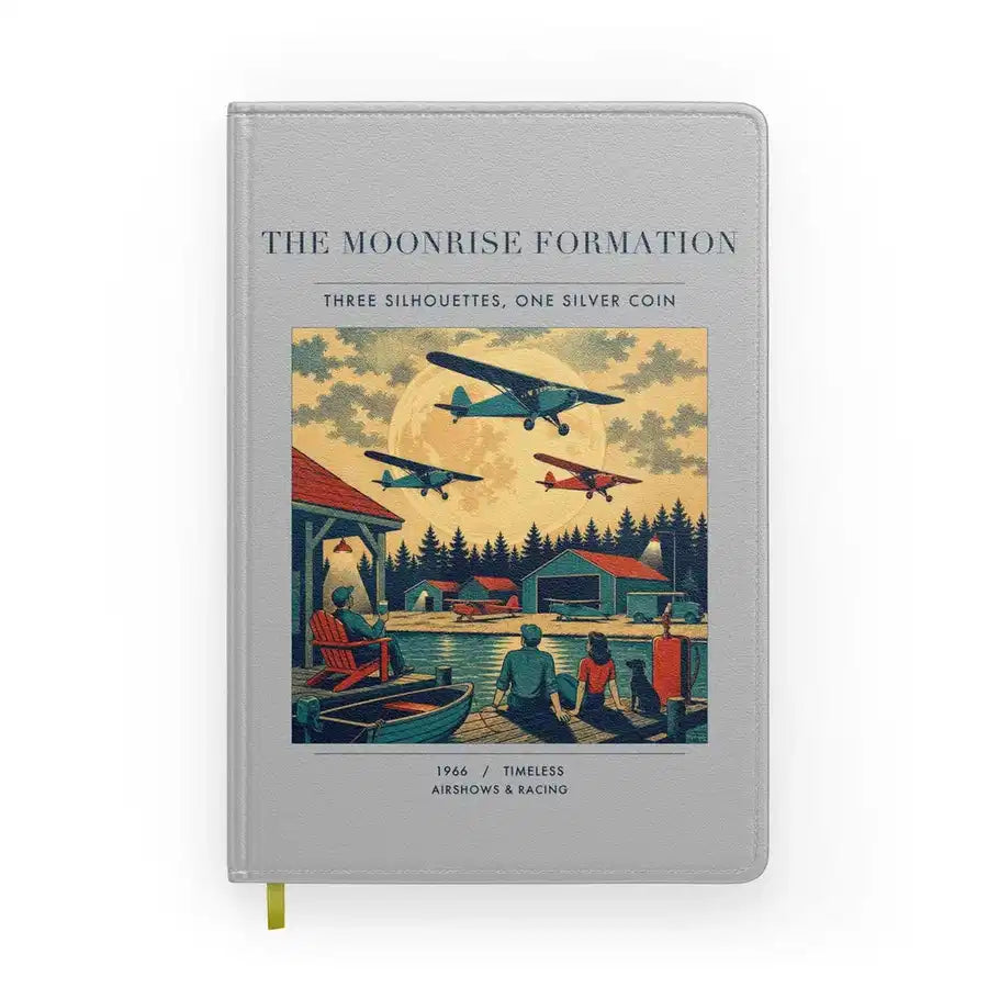 VINTAGE G4431 - The Moonrise Formation - Designed Notebooks design on lightgray