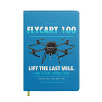 Thumbnail for DJI FlyCart 100 design on turquoise notebook