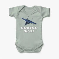Thumbnail for Sukhoi SU-35 Baby Bodysuit - view 9