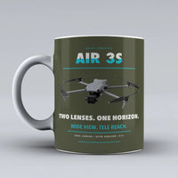 Thumbnail for Air 3S Mug design on green army dji