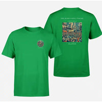 Thumbnail for VINTAGE G4053 - The Homecoming Parade - Double-Side T-Shirt design on green double side t shirt