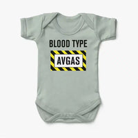 Thumbnail for Blood Type AVGAS Baby Bodysuit - view 9