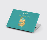 Thumbnail for Erie International Airport (Tom Ridge Field) (ERI) design on turquoise MacBook case