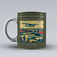 Thumbnail for VINTAGE G4201 - The Checkerboard Fields - Ceramic Mug design on greenarmy