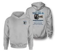 Thumbnail for TRENT XWB-84 design on light gray hoodie