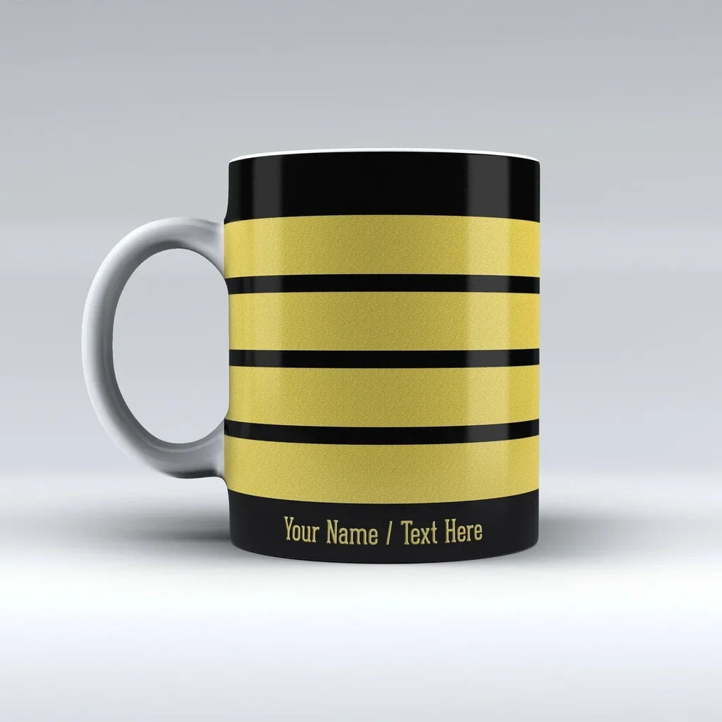 Customisable Pilot Epaulettes Mug - view 9