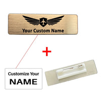 Thumbnail for Customisable Your Custom Design Text Design Brooch - view 9