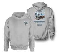 Thumbnail for CT7-9B design on light gray hoodie