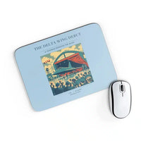 Thumbnail for VINTAGE G4460 - The Delta Wing Debut - Designed Mouse Pads design on lightblue rectangle