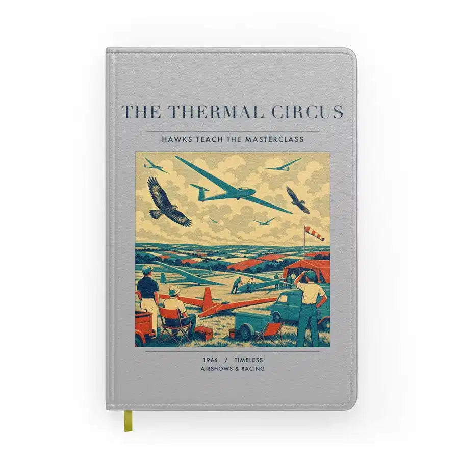 VINTAGE G4474 - The Thermal Circus - Designed Notebooks design on lightgray