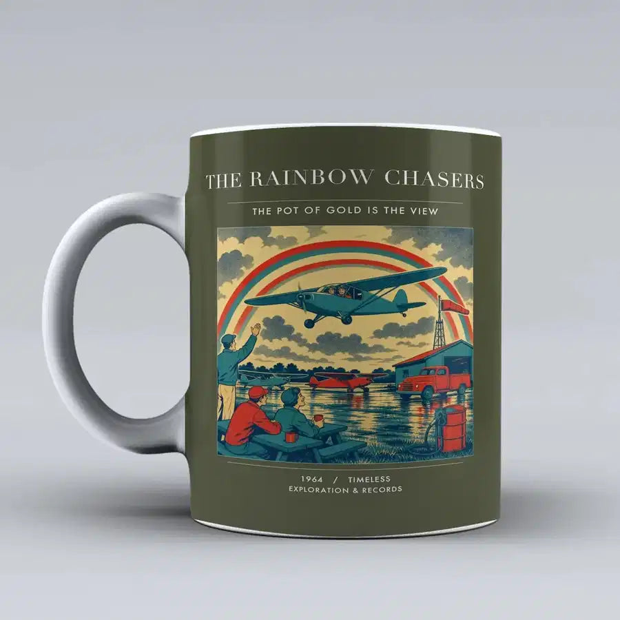 VINTAGE G4432 - The Rainbow Chasers - Ceramic Mug design on greenarmy
