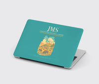 Thumbnail for Jamestown Regional Airport (JMS) design on turquoise MacBook case