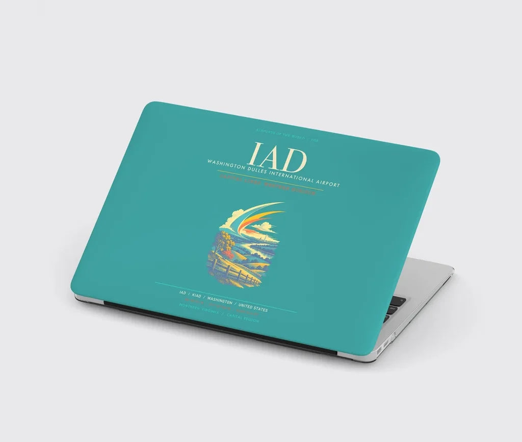 Washington Dulles International Airport IAD - Turquoise