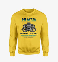 Thumbnail for DJI Avata design on yellow sweatshirt