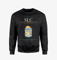 Thumbnail for Salt Lake City International Airport SLC Sweatshirt - Black