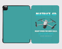 Thumbnail for DJI Matrice 4D design on turquoise ipad tablet case
