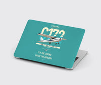 Thumbnail for Cessna 172 Skyhawk design on turquoise MacBook case