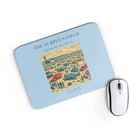 Thumbnail for VINTAGE G4539 - The Surplus Field - Designed Mouse Pads design on lightblue rectangle