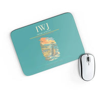 Thumbnail for Iwami Airport (IWJ) design on turquoise rectangle mouse pad