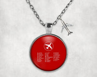 Thumbnail for Aviation Alphabet Necklace - view 9