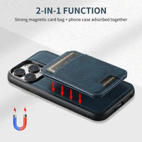 Thumbnail for Customisable Design Image Logo Magnetic Leather iPhone Case - view 9