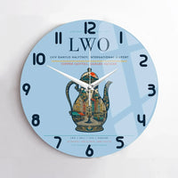 Thumbnail for Lviv Danylo Halytskyi International Airport LWO Wall-Clock No-Frame - Light Blue