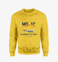 Thumbnail for MQ-1C Gray Eagle ER design on yellow sweatshirt