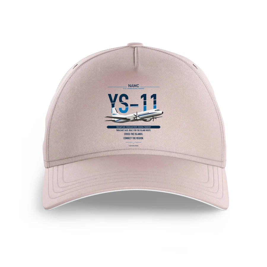 NAMC YS-11A design on pink printed hat