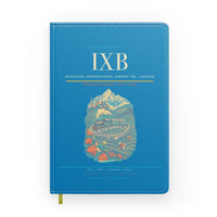 Thumbnail for Bagdogra International Airport (IXB) design on turquoise notebook