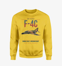 Thumbnail for F-4C Phantom II design on yellow sweatshirt