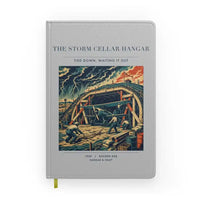 Thumbnail for VINTAGE G4244 - The Storm Cellar Hangar - Designed Notebooks design on lightgray