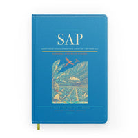 Thumbnail for Ramón Villeda Morales International Airport (SAP) design on turquoise notebook
