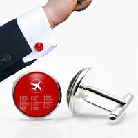 Thumbnail for Aviation Alphabet Cuff Links - view 9