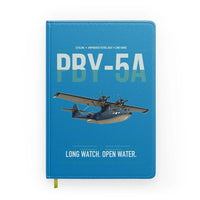 Thumbnail for PBY-5A Catalina design on turquoise notebook