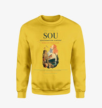 Thumbnail for Southampton Airport (SOU) design on yellow sweatshirt