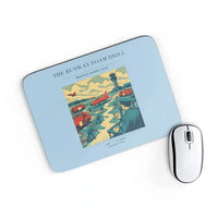Thumbnail for VINTAGE G4461 - The Runway Foam Drill - Designed Mouse Pads design on lightblue rectangle