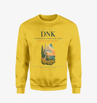 Thumbnail for Dnipropetrovsk International Airport (DNK) design on yellow sweatshirt