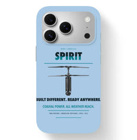 Thumbnail for Ascent AeroSystems Spirit Case design on light blue iphone case