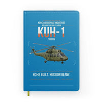 Thumbnail for Korea Aerospace Industries KUH-1 Surion design on turquoise notebook