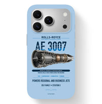 Thumbnail for AE 3007 Case design on light blue iphone case