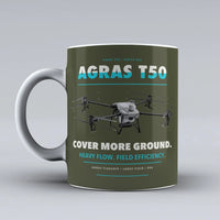 Thumbnail for Agras T50 Mug design on green army dji