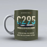 Thumbnail for C295 SIGINT Mug design on green army airbus