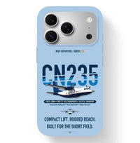 Thumbnail for Airbus CN235-300M Case design on light blue iphone case