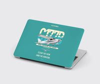 Thumbnail for Cessna 177B Cardinal design on turquoise MacBook case