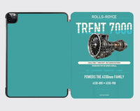 Thumbnail for TRENT 7000 design on turquoise ipad tablet case