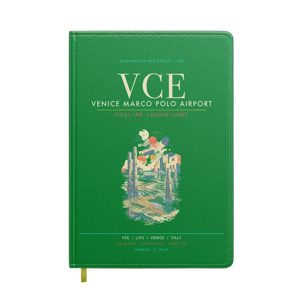 Venice Marco Polo Airport VCE - Lagoon Printmaker's Tide - Green