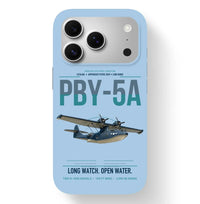 Thumbnail for PBY-5A Catalina design on light blue magsafe iphone case, for iPhone 17 Pro